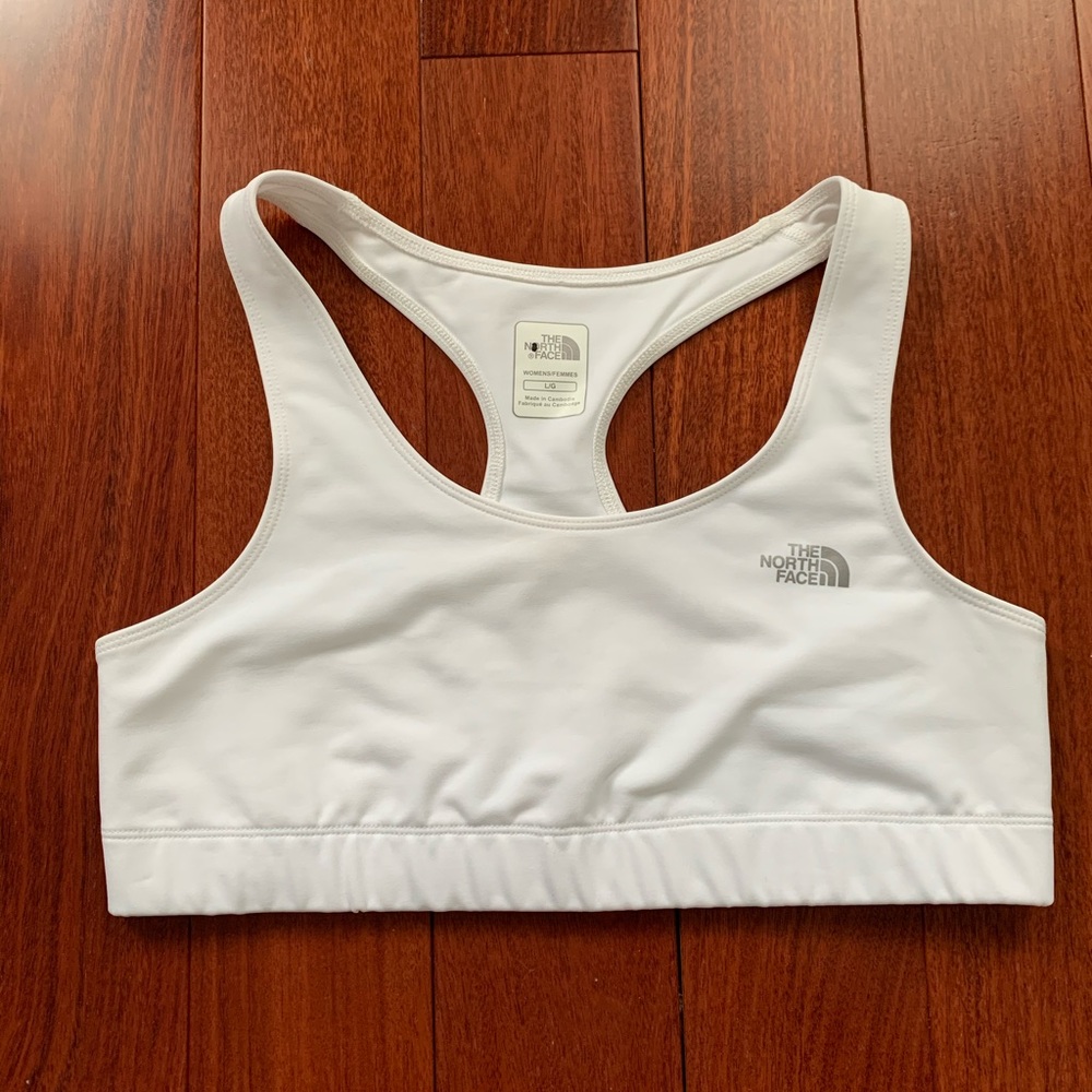 women’s size large north face sports bra